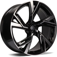 Carbonado Rich 8x18 5x112 ET45 black polished