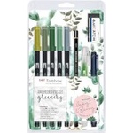 Tombow Маркери Dual Brush Pen Greenery