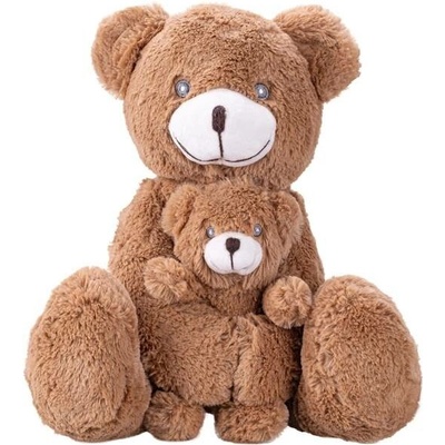 Mikro Trading Medvěd sedící s mládětem 30 cm