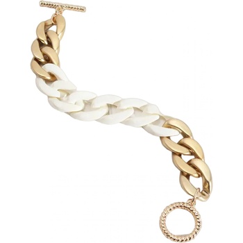 HARAHU Гривна ca-28649 - Златна / Бяла kp28649 (ca-28649)