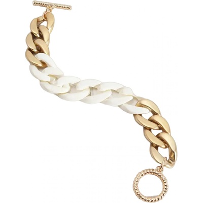 HARAHU Гривна ca-28649 - Златна / Бяла kp28649 (ca-28649)