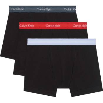 Calvin Klein Боксерки Calvin Klein 3-Pack Cotton Stretch Boxer Shorts - Ink/Red/Blu WB