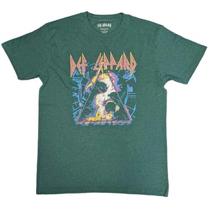Def Leppard Hysteria Album Art Green XL Риза (DEFLTS22MGR04)