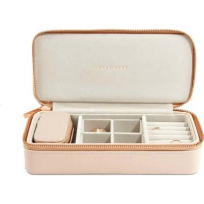 Stackers cestovní šperkovnice Travel Blush růžová