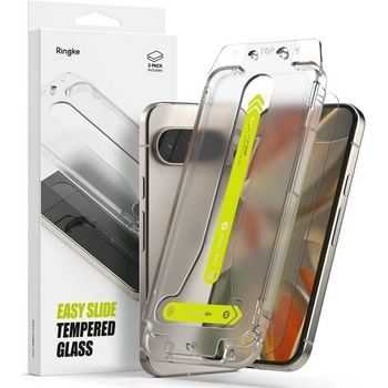 Ringke Стъклен Протектор за Google Pixel 9 Pro/ 9, Ringke Easy Slide Glass 2бр. , Прозрачен (8809961789205)