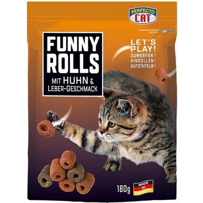 Perfecto Cat Funny Rolls kuracie 180 g