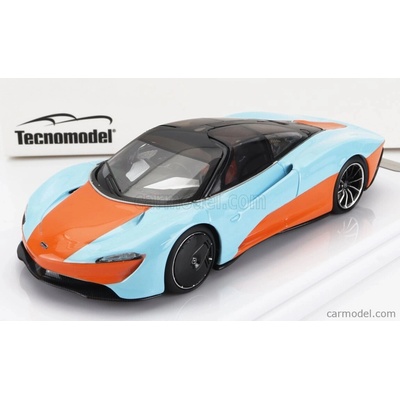 Tecnomodel Mclaren Speedtail 2020 Modrá Oranžová 1:43