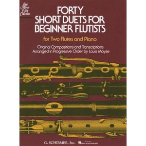 40 Short Duets for Beginner Flutists | Various (ISBN: 9780793554256)