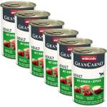 Animonda GranCarno Fleisch Adult елен + ябълки - 6 x 400 г