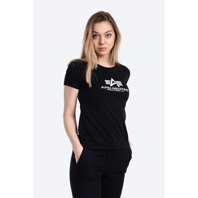 Alpha Industries Памучна тениска Alpha Industries New Basic T в черно (196051.03)