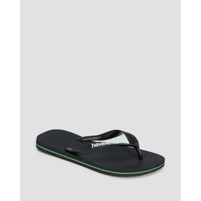 Havaianas Pánské žabky Havaianas Brasil Logo černé