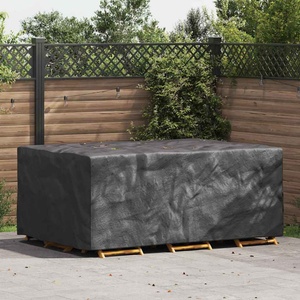 vidaXL Покривало за мебели Едноцветен Черно 210 x 130 x 70 см 210D (4105780)