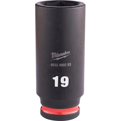 MILWAUKEE Nástrčný kľúč 3/8" - Hex 19 SHOCKWAVE predĺžený