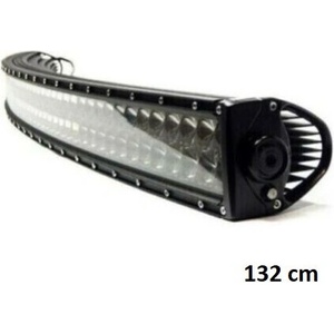  132 cm x 5.5 cm Slim Tънък Извит Мощен Диоден ЛЕД БАР LED Bar 300W 100 Led 12- 24V за Атв Джип 4х4 Offroad Камион Aвтомо