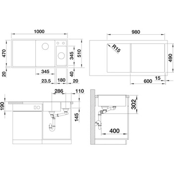 Image 1 of BLANCO AXIA III 6 S (524643)