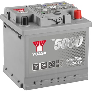 YUASA 54Ah 500A right+ (YBX5012)