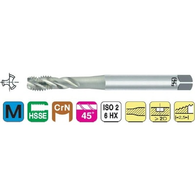 OSG CC-SFT 48032138 Strojný závitník M 3x0,5 DIN 371