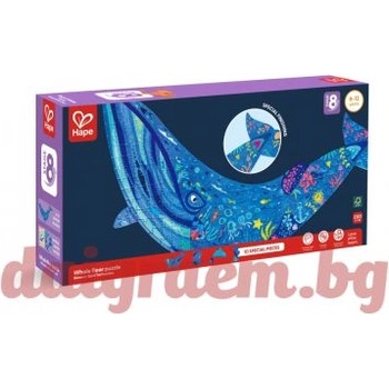 Hape Пъзел hape e1668 - 200 части - Кит (h1668)