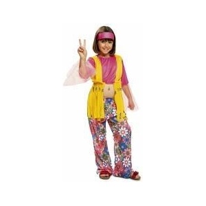 My Other Me Маскировъчен костюм за деца My Other Me Hippie 3-4 години (2 Части) Размер 3-4 години
