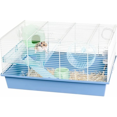 Ferplast MILOS MEDIUM klietka pre škrečky modrá 50 x 35 x 25 cm