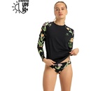 Roxy Lycra LS Anthracite Island Escape