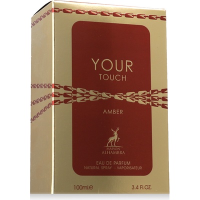 Maison Alhambra Your Touch Amber parfumovaná voda pánska 100 ml