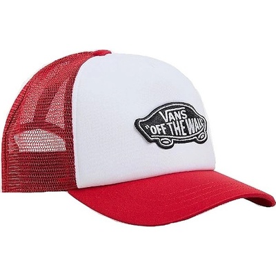 Vans Classic Patch Curved Bill Trucker Youth Racing Red – Zboží Dáma