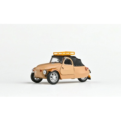 Abrex Velorex 16/350 1966 béžovočierna 1:43