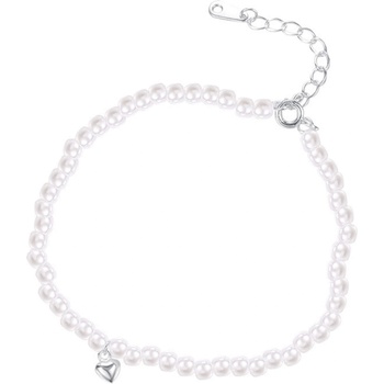 Silenti Jewelry Сребърна гривна за крак "Перла