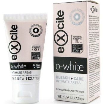 EXCITE - o white bleach + care intimate areas 50 ml