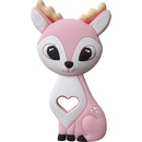 Kidi Love hrýzatko silikón Bambi 9cm pink