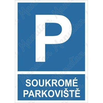 Soukromé parkoviště, plast 297 x 420 x 2 mm A3