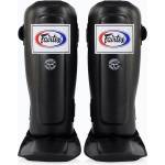Fairtex In-Step Двойни подплатени протектори за тибия черни