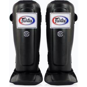 Fairtex In-Step Двойни подплатени протектори за тибия черни