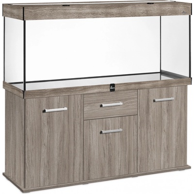 Diversa Solid LED akvarijní set rovný lanýžový 375 l