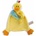 NICI Мека кърпичка за гушкане с чесалка NICI - Пате, 25 х 25 cm (48890)