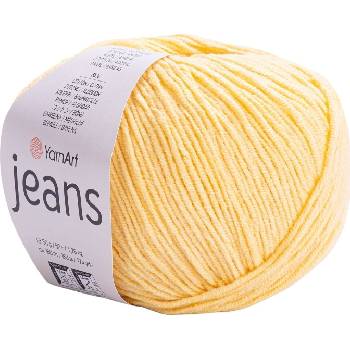 YARNART Jeans 88 Dark Yellow Плетива прежда (Jeans 88)