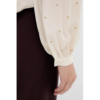 TWINSET Блуза Twinset дамска в бежово с десен 252TP2032 (252TP2032)