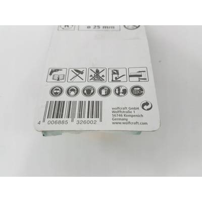 Wolfcraft 3260000 falcovací fréza Vnější Ø 25 mm Ø hřídele 8.5 mm