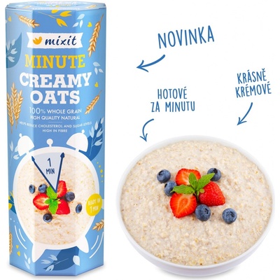 Mixit Creamy Oats Minutové ovesné vločky 800 g – Zboží Dáma