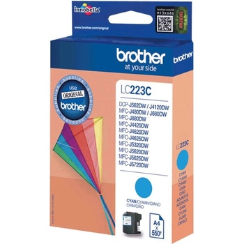 Brother Cyan Ink Cartridge BROTHER for DCPJ4120DW / MFCJ4420DW / 4620DW/4625DW/5320DW/5620DW/5625DW/5720 (LC223C)