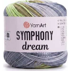 YARNART Symphony Dream 3112 Плетива прежда (Symphony Dream 3112)