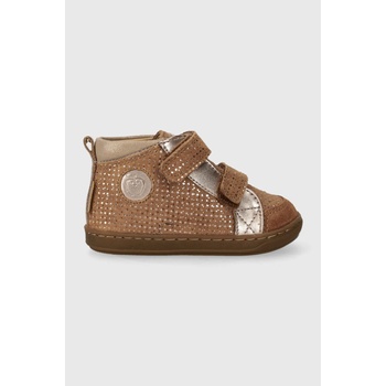 Shoo Pom Детски половинки обувки от кожа Shoo Pom в кафяво (P4AUAX0401.20.25)