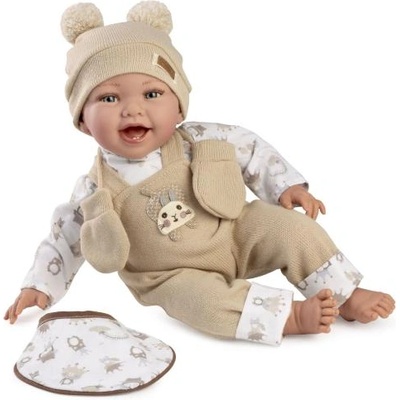 Guča 845 Оливер - реалистична кукла с меко текстилно тяло - 42 см