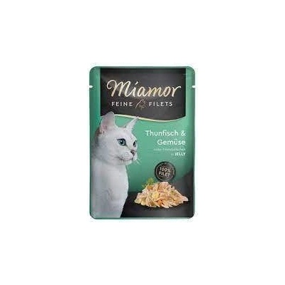 Miamor šťavnaté krmivo pro kočky Tuňák se zeleninou 100 g