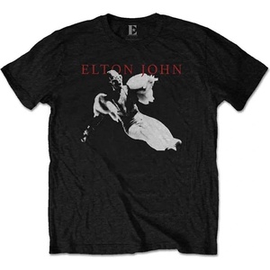 Elton John Homage 1 Тениска с къс ръкав Black M (EJTEE08MB02)