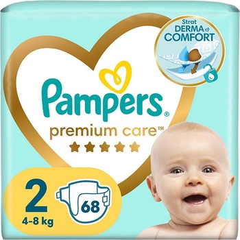 Image 1 of Pampers Памперси Pampers Premium Care 2 (4-8кг. ) - 68 броя