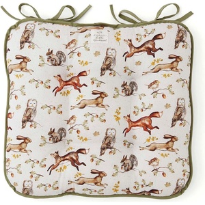 Cooksmart ® Памучна възглавница за стол 36x34 cm Forest Fable - Cooksmart ® (2687)