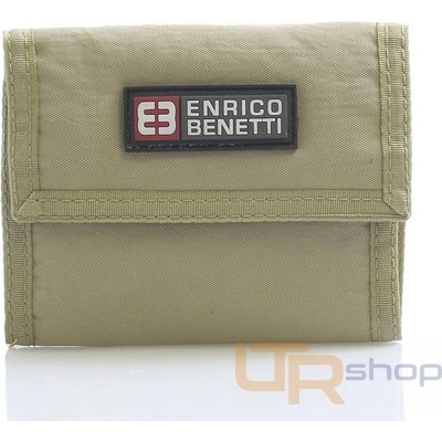 Enrico Benetti 14607 khaki látková peněženka