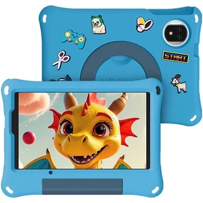 Таблет Ulefone Tab A9 Pro Kids (син), 8.68" (22.04cm) IPS дисплей, осемядрен MediaTek Helio G91 2 GHz, 4GB RAM, 128GB Flash памет (+microSD слот), 12 + 13 & 8 Mpix камери, Android